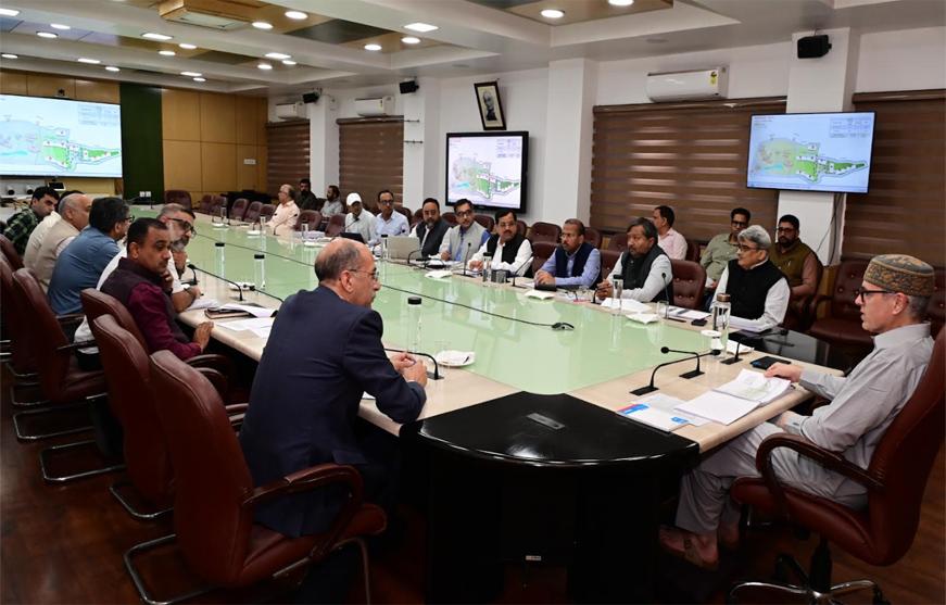 CM Omar Abdullah reviews progress of construction of High Court complexes in J&K