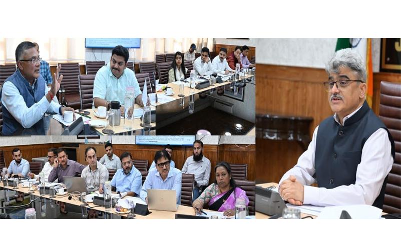 CS stresses strengthening AYUSH infrastructure, outreach and wellness tourism in J&K
