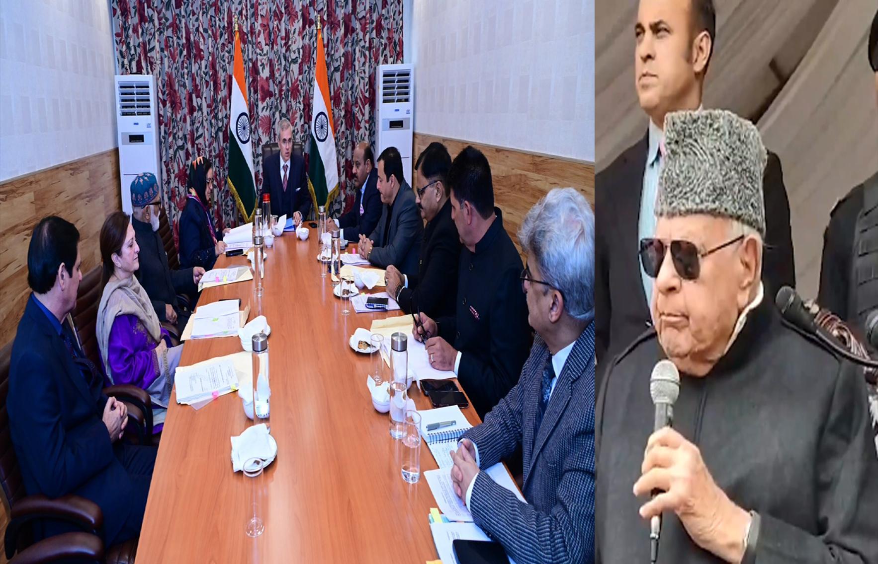 ‘Good change’: Farooq Abdullah on expansion of J&K council of ministers