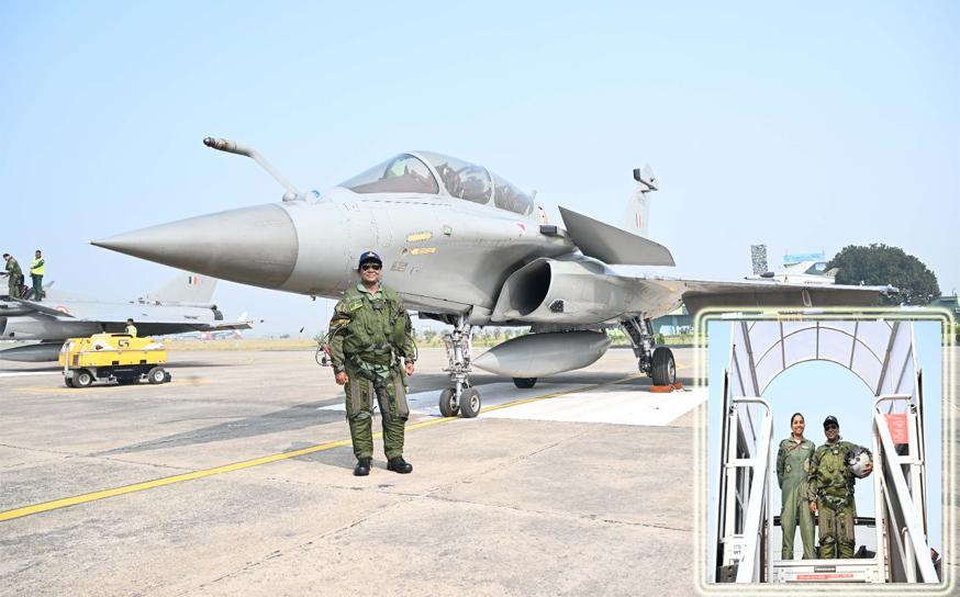 President Murmu takes sortie in Rafale fighter jet in Haryana’s Ambala