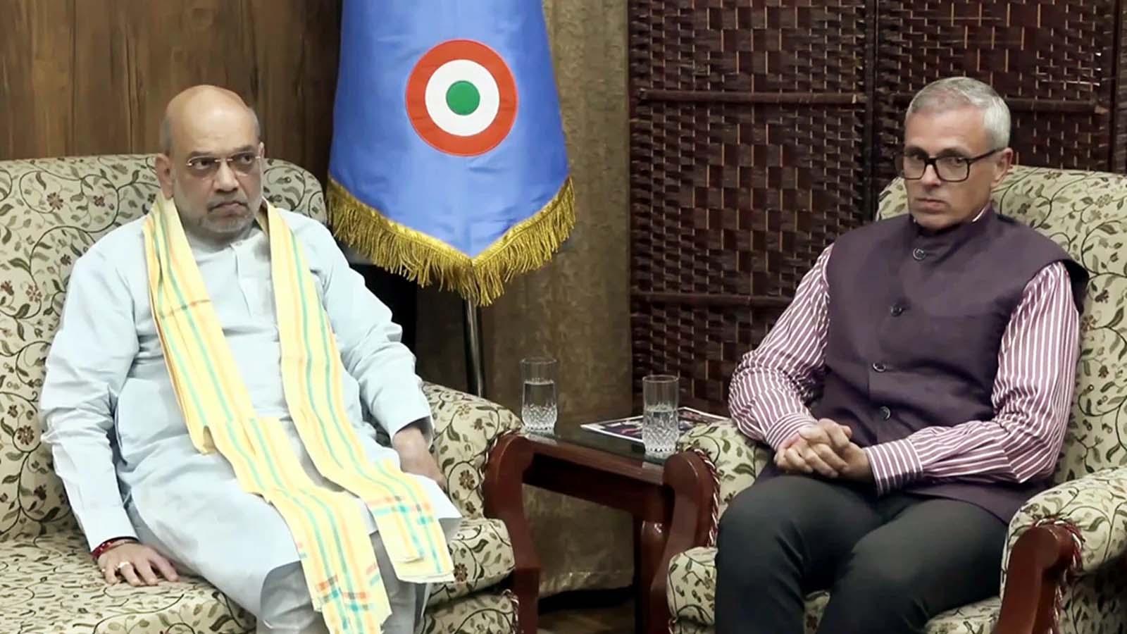 Amit Shah in touch with Omar Abdullah, instructs DG BSF to ensure safety measures in border areas