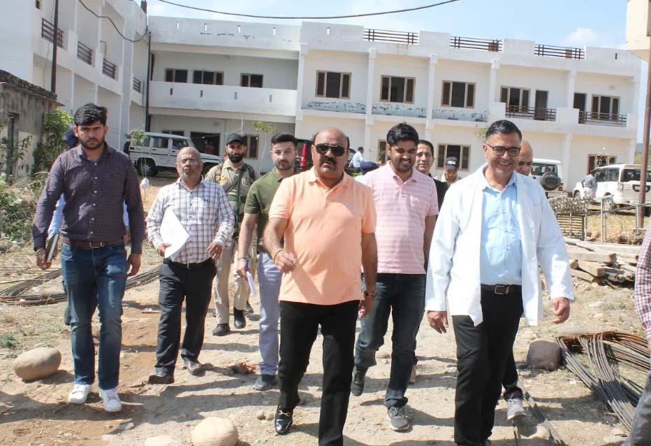 Dy CM pays surprise visit to Govt Ayurvedic Medical College Akhnoor