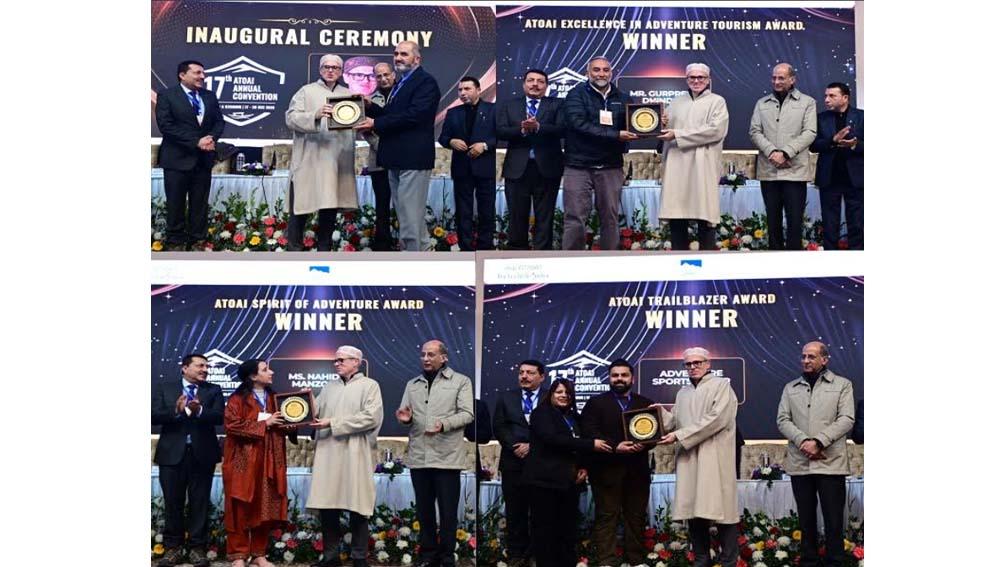 CM Omar Abdullah addresses 17th Annual Convention of ATOAI at SKICC