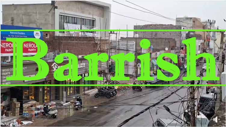 #WeatherUpdate Jammu mai लगातार बारिश का सिलसिला जारी; #Kashmir के पहाड़ी इलाकों में #snowfall