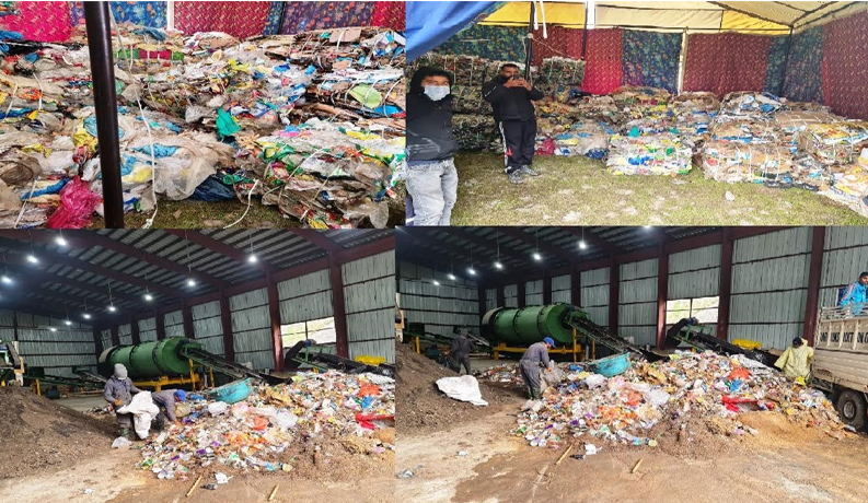 Div Com Kashmir appreciates waste management & sanitation on Baltal axis