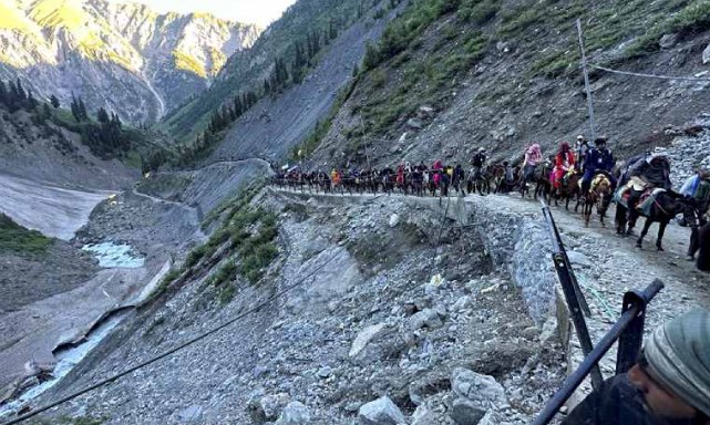 Amarnath yatra to be temporarily suspended from August 23 for track restoration works