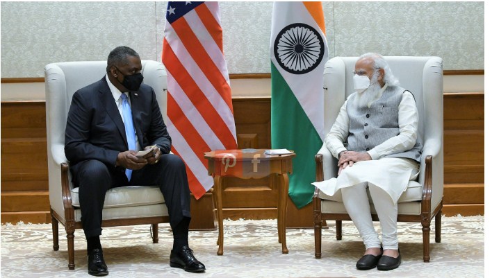 US Defence Secy meets PM Modi, expresses desire to enhance strategic partnership for peace in Indo-Pacific