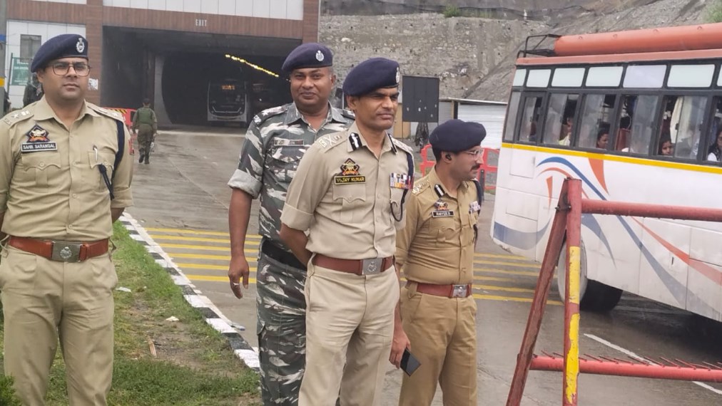 ADGP Kashmir reviews security measures amid the ongoing Amarnath Yatra