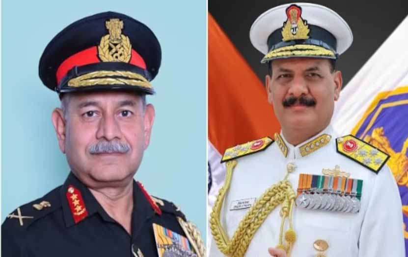 Two classmates to be chiefs of Army and Navy together for first time in Indian Armed Forces history