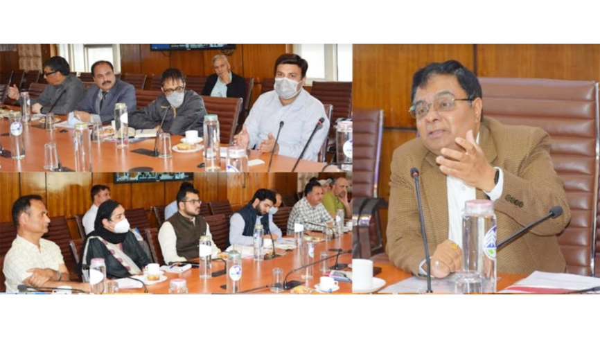 Principal Secretary H&ME reviews arrangements for Shri Amarnathji Yatra-2022