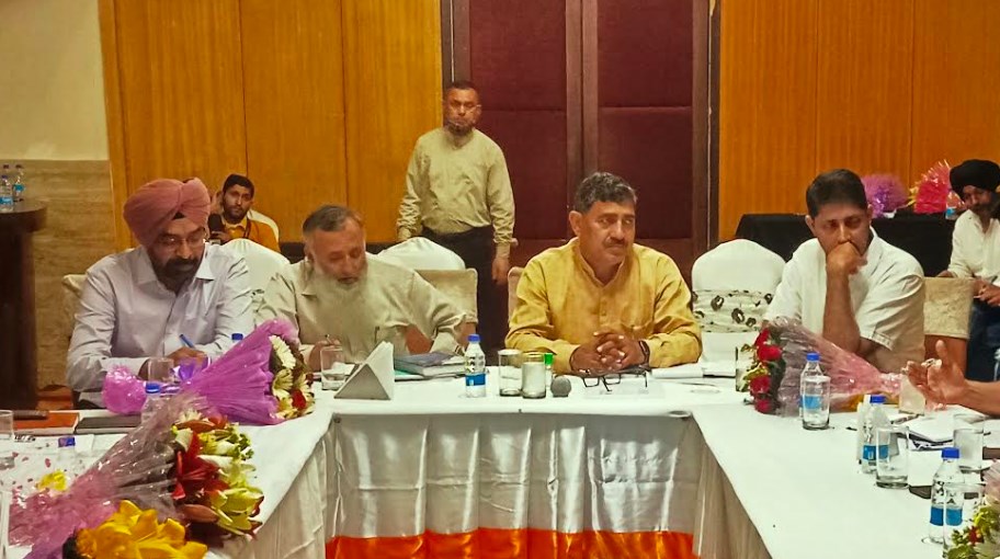Jugal Kishore chaired State Level Consultative Committee meeting of FCI J&K at Jammu