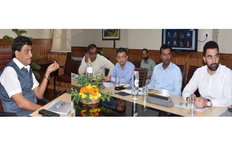 CS reviews modalities for establishment of Mega Water Park at Jmu