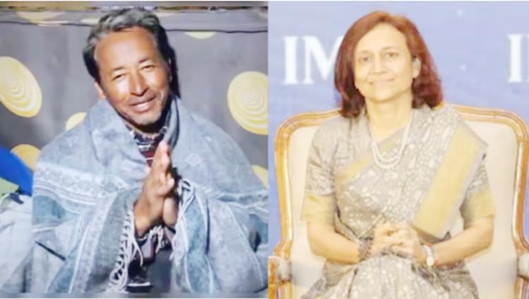 Sonam Wangchuk's wife Gitanjali Angmo approaches SC seeking his release