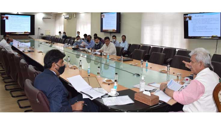Lt Governor reviews functioning of Culture & allied departments