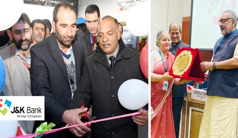 J&K Bank wins National Award for SHG Bank Linkage, commissions 4 Business Units