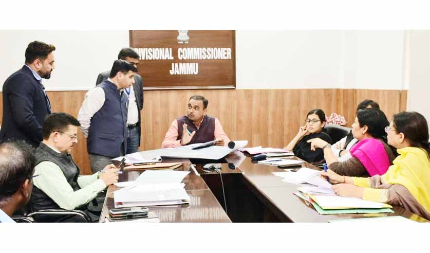 Div Com Jammu reviews land issues of Airport expansion