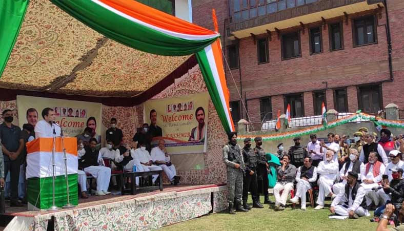 Get bill for J&K Statehood passed in next three days in parliament: Azad to Rahul Gandhi in Sgr