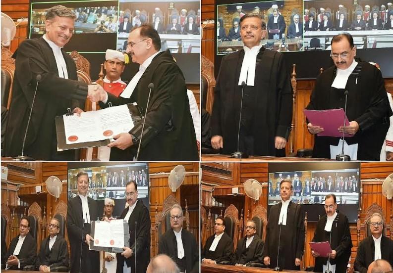 Yash Paul Bourney Sworn in as Judge of the High Court of J&K and Ladakh