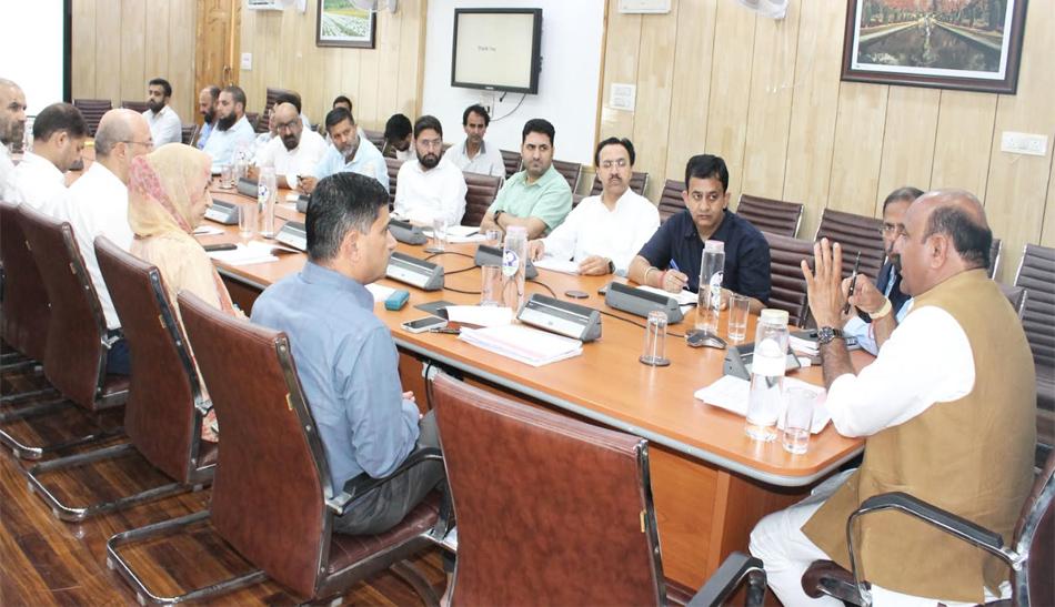 Adopt zero tolerance approach towards illegal mining in J&K: Dy CM to Officers